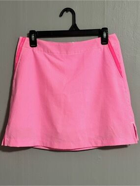 Lady Hagen Seersucker Skort/ 
Mini Skirt